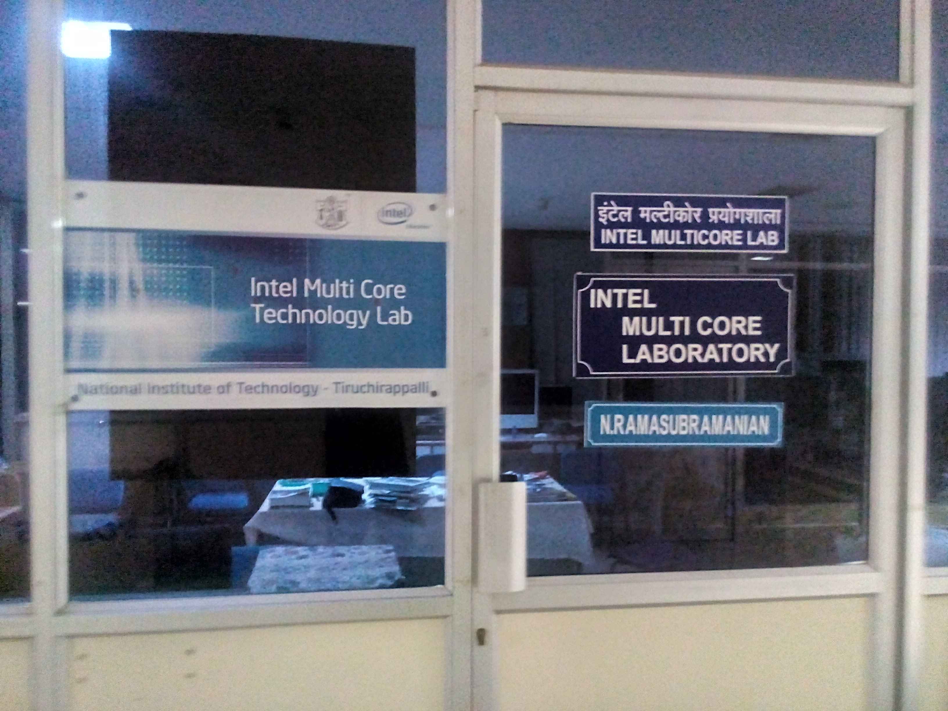 NIT Trichy - Intel Multicore Lab